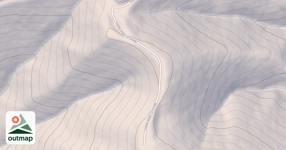 Map of USFS Motor Vehicle Use Map Roads {9544F3FE-A1C2-4B49-AF77-E3A5450E1375}