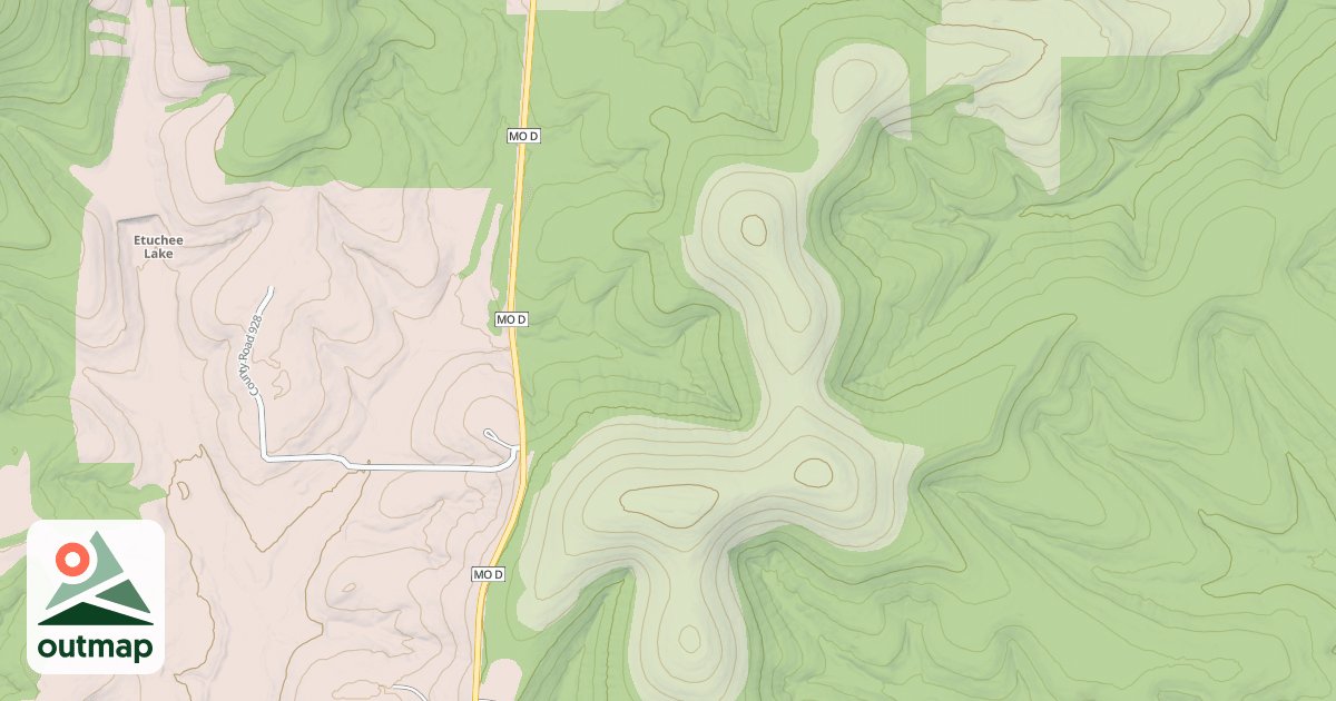 Map of VAN CAMP