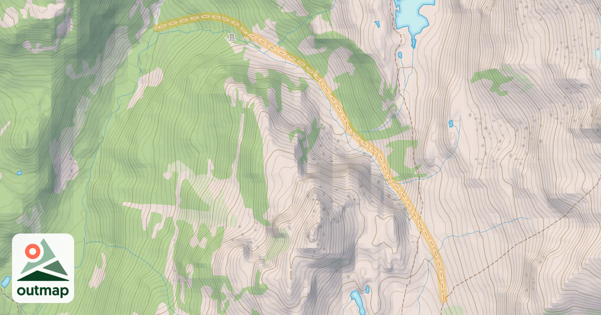 Map of Upper Beverley route