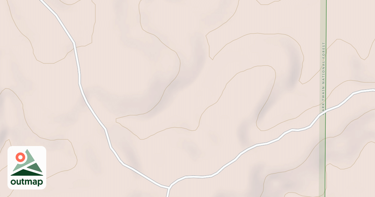 Map of FOOTHILL SPUR B