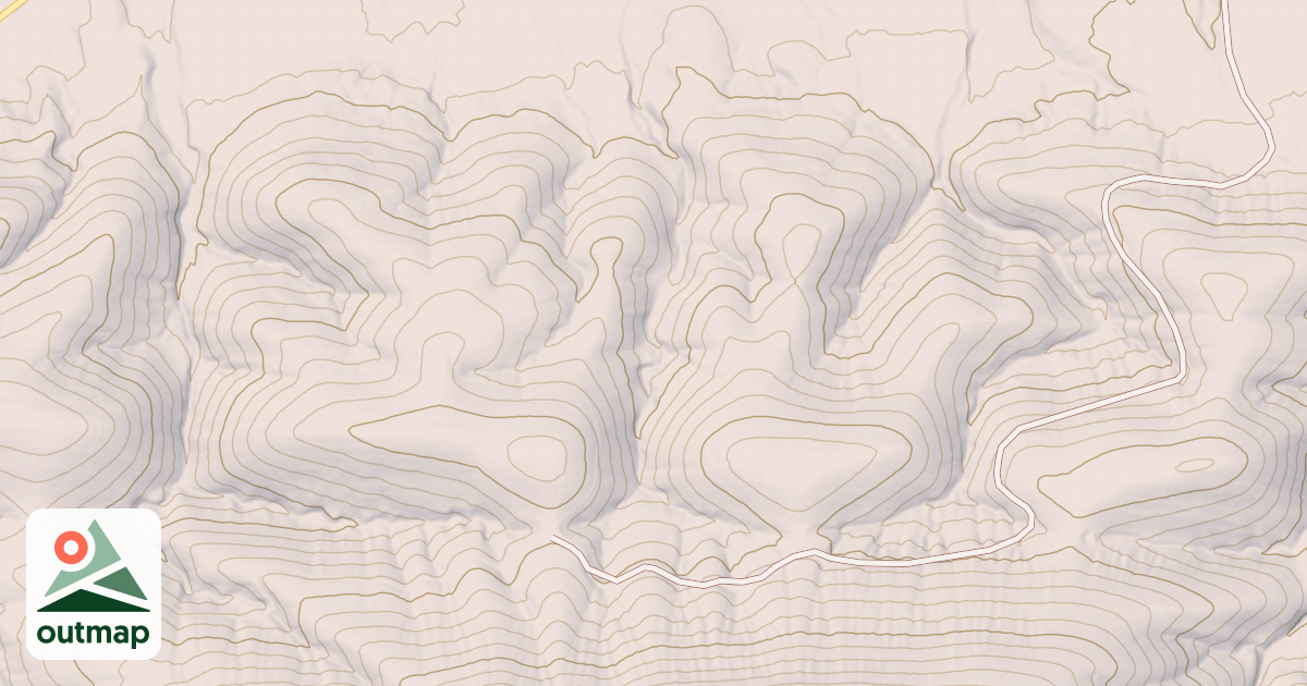 Map of EAST WALTREAK