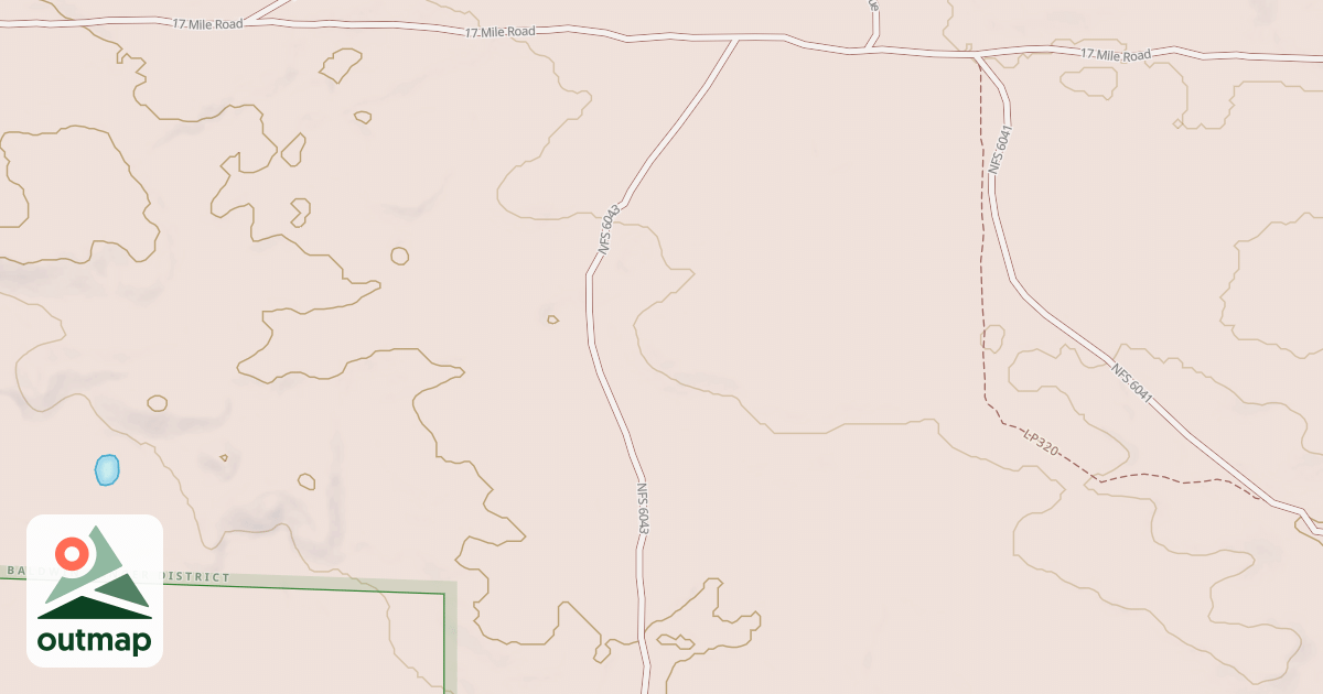 Map of 6043