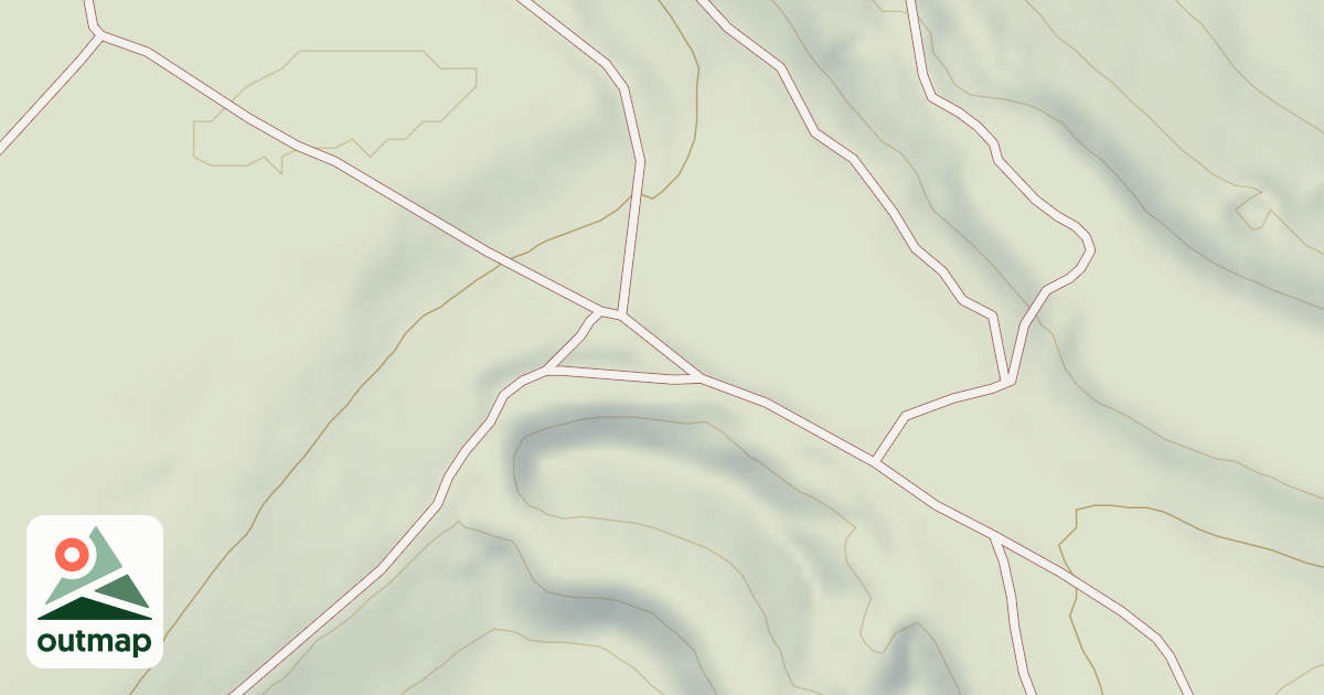 Map of Whiskey Springs Trails