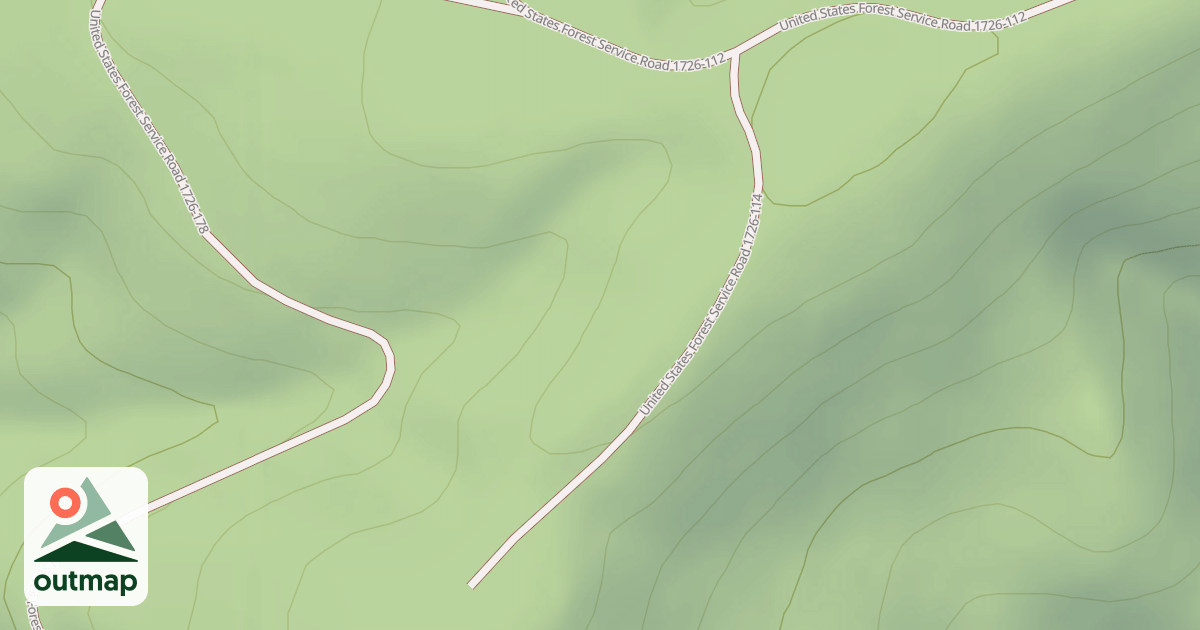 Map of USFS National Forest System Roads {3126151B-A130-4CAD-A8D1-8C9074A6BC54}