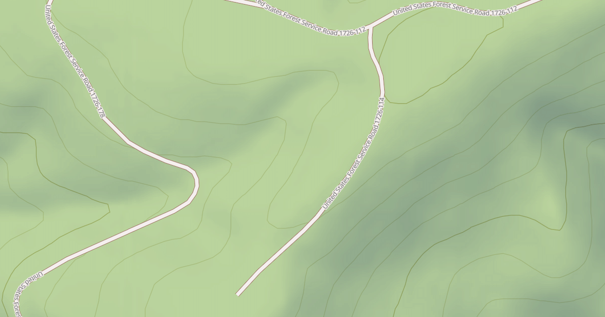 Map preview of USFS National Forest System Roads {3126151B-A130-4CAD-A8D1-8C9074A6BC54}