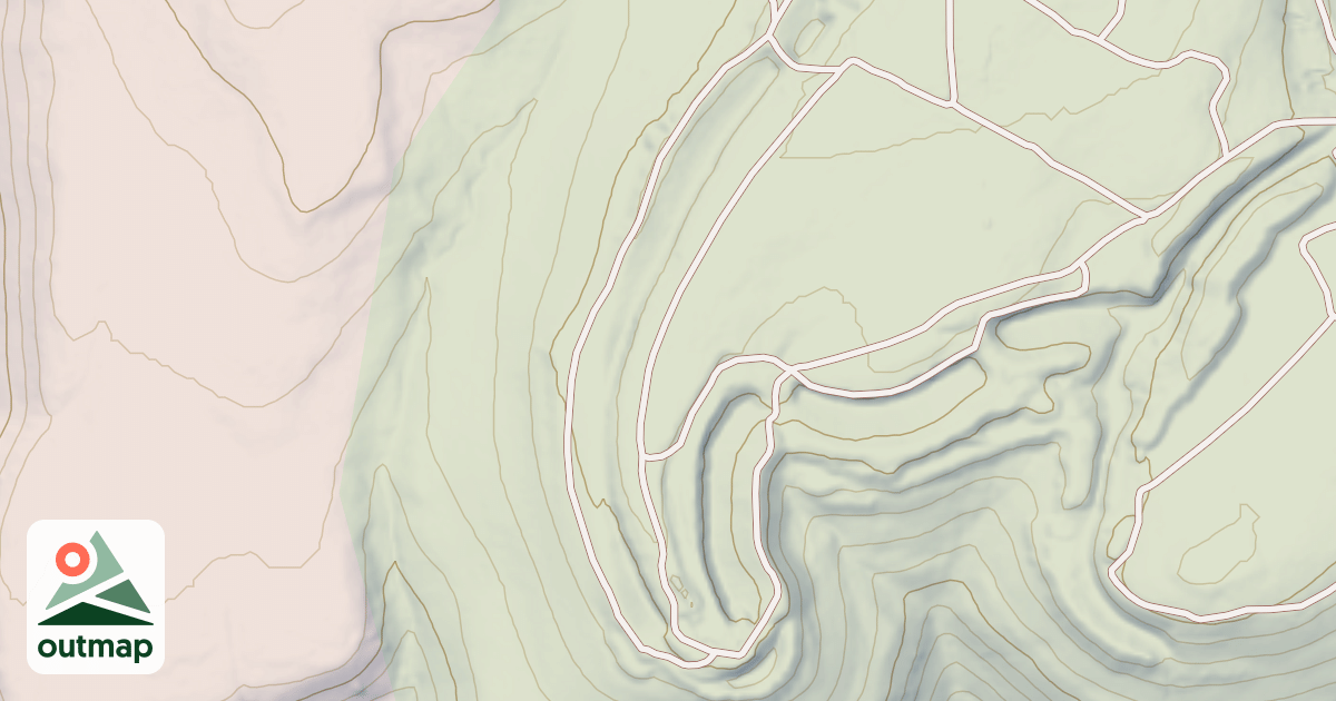 Map of Whiskey Springs Trails