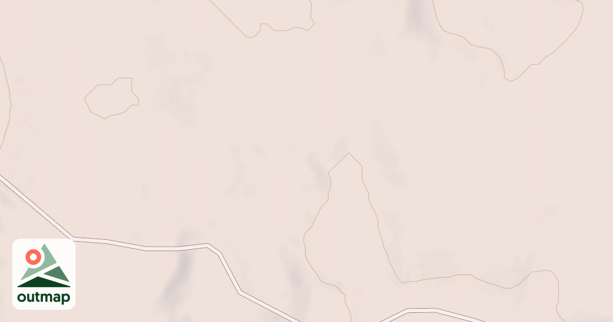 Map of PETITE LAKE SPUR B
