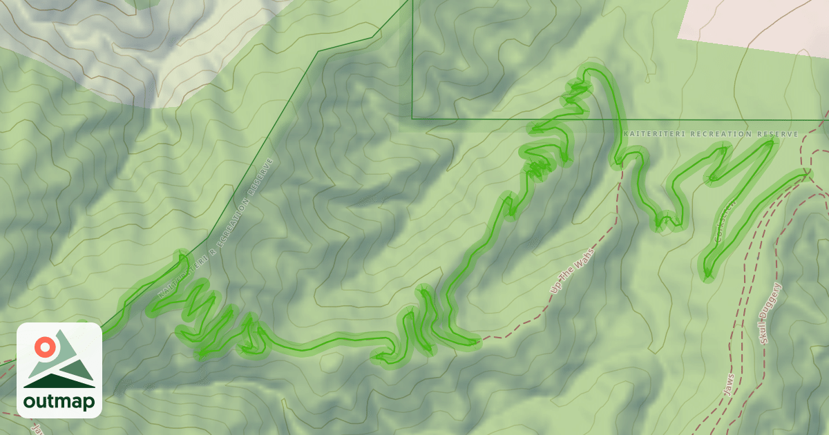 Map of Corkscrew