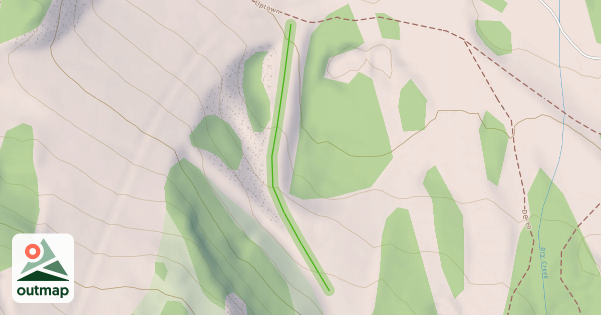 Map of Old Comeback Trail