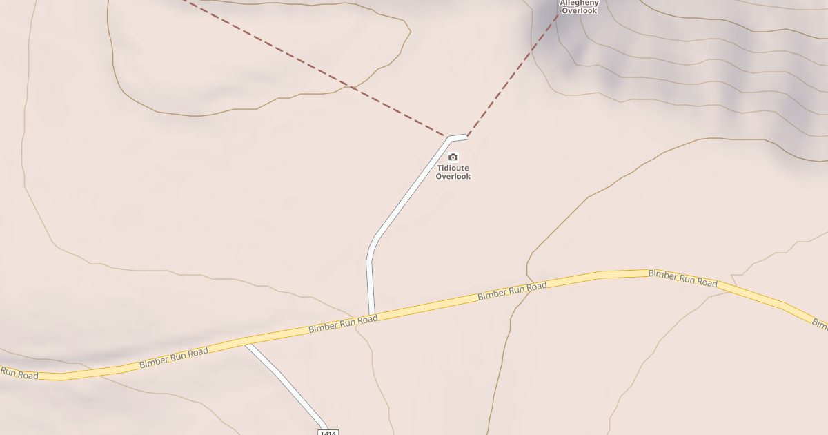 Map preview of TIDIOUTE OVERLOOK