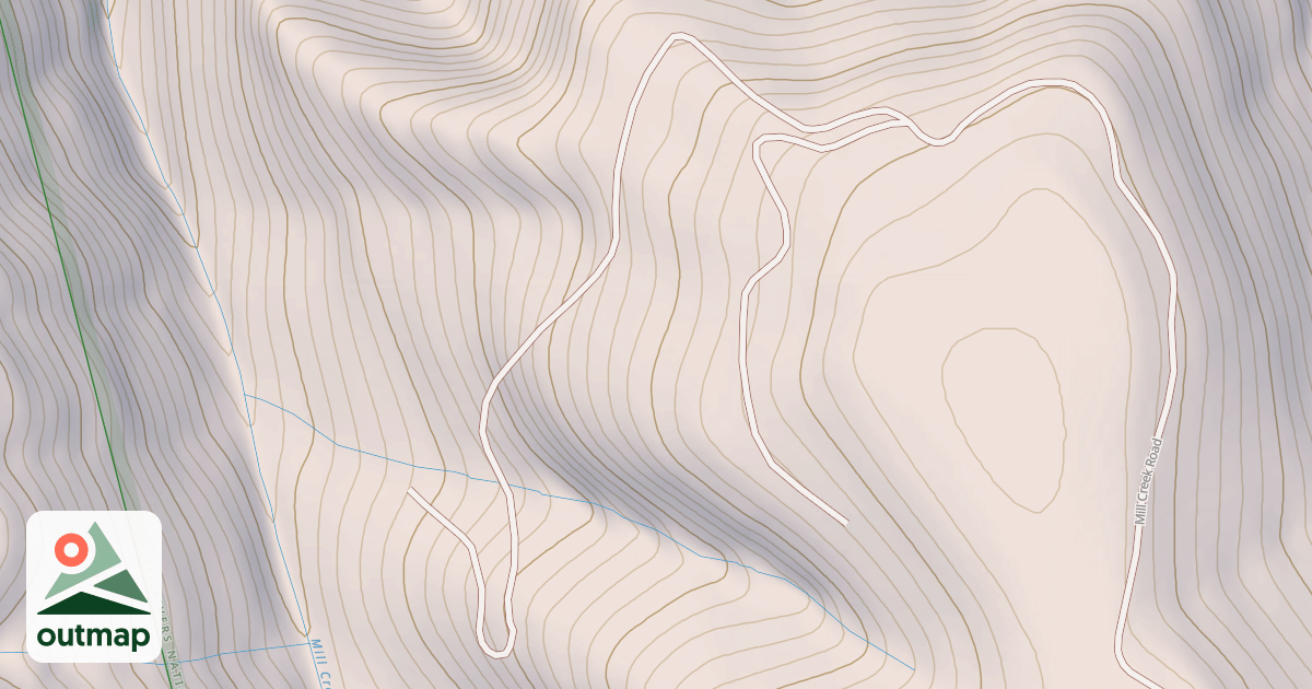 Map of MILL CREEK