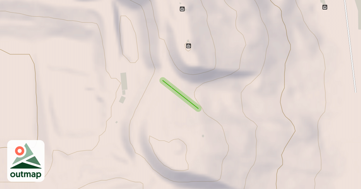 Map of Upper Cat Trail