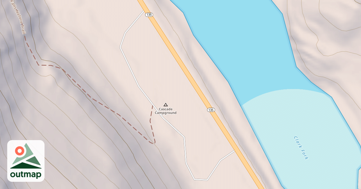 Map of CASCADE CAMP