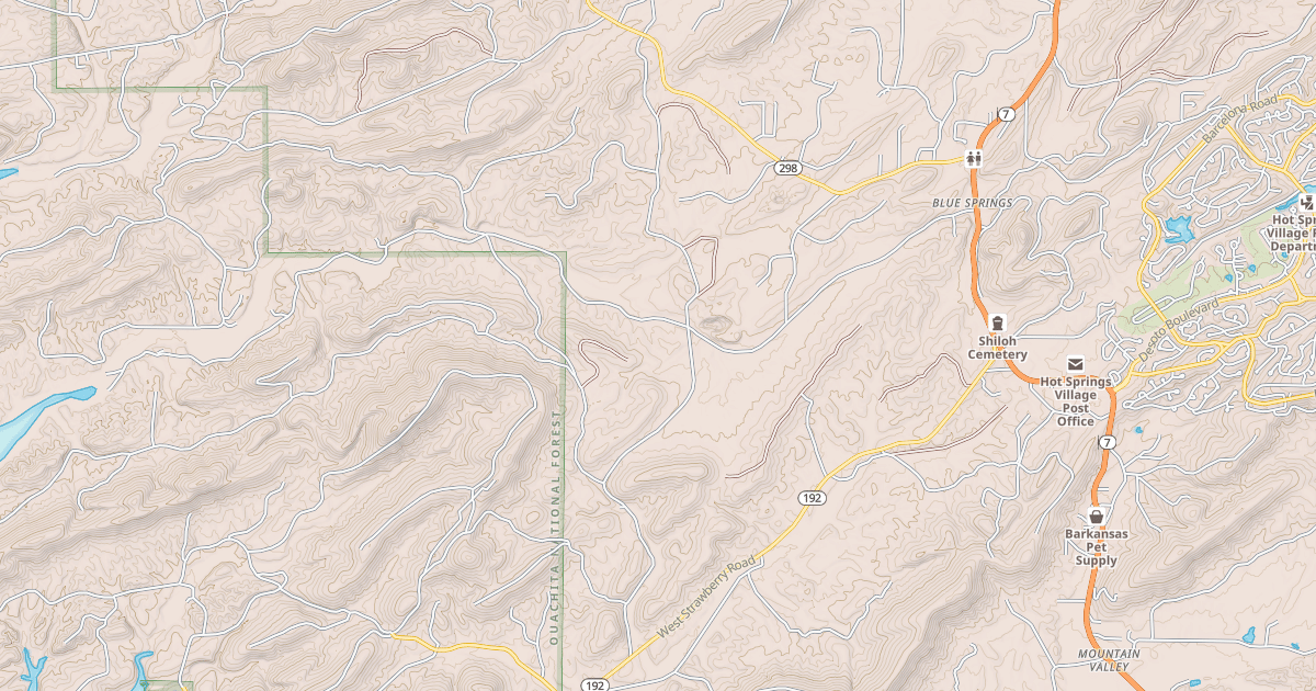 Map preview of USFS Motor Vehicle Use Map Roads {F39DBFD7-46ED-49AE-9DD6-EF6456A795D0}