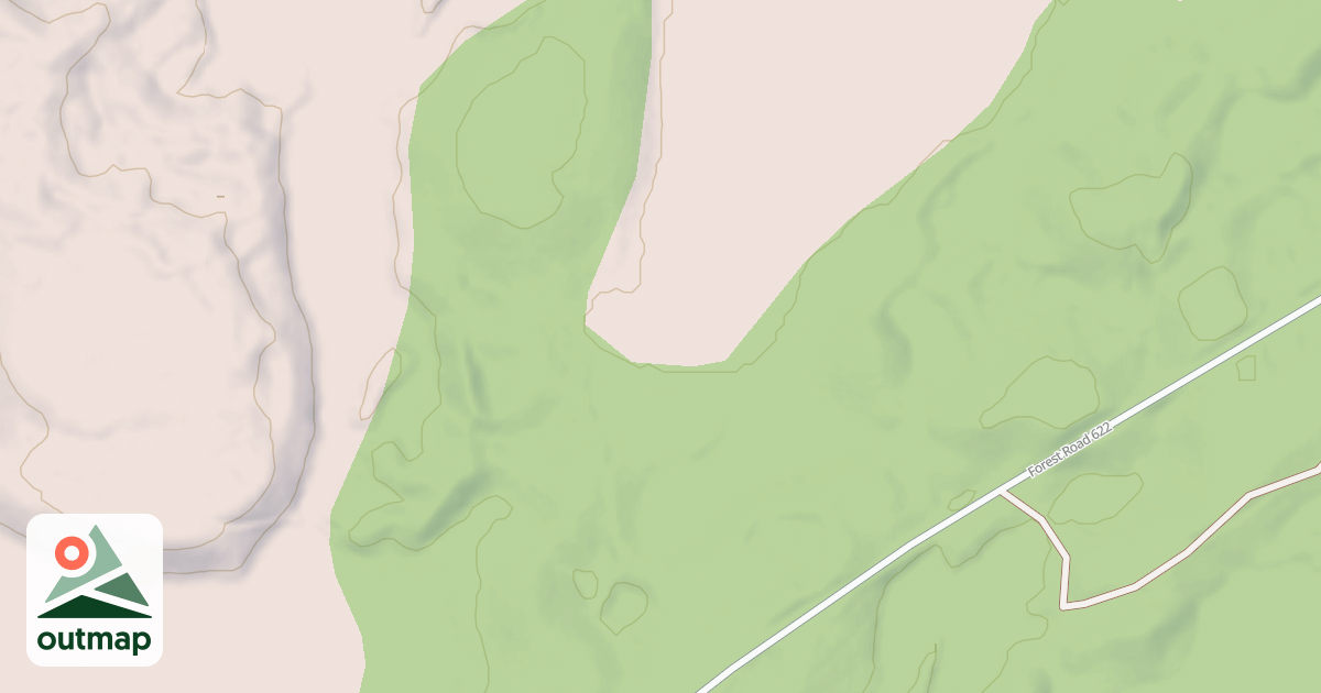 Map of FR 622E