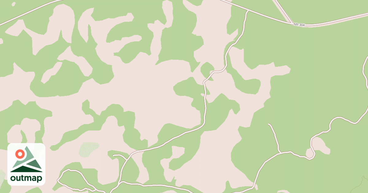 Map of USFS Motor Vehicle Use Map Roads {1B997443-2DC8-4A8B-A8E8-9E688DC0D132}
