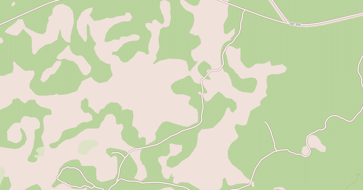Map preview of USFS Motor Vehicle Use Map Roads {1B997443-2DC8-4A8B-A8E8-9E688DC0D132}