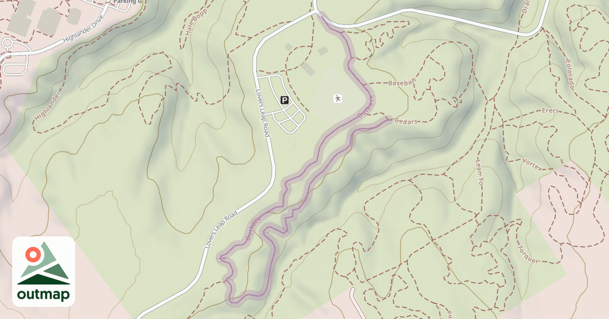 Map of Outback
