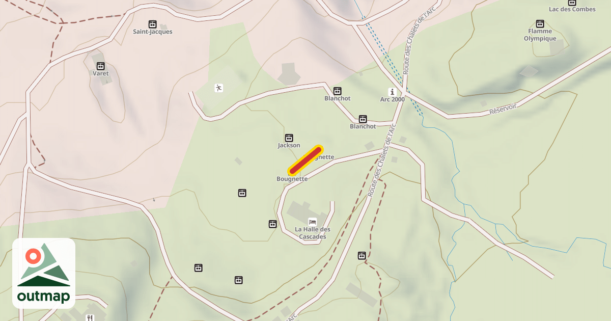Map of Bougnette