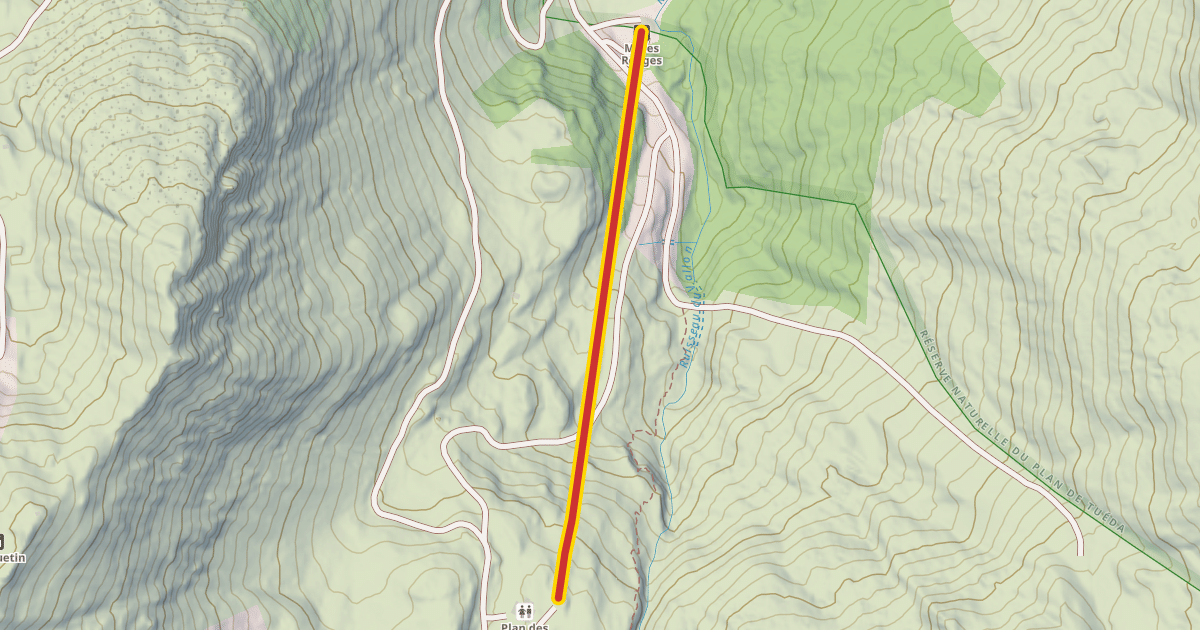Map preview of Mures Rouges