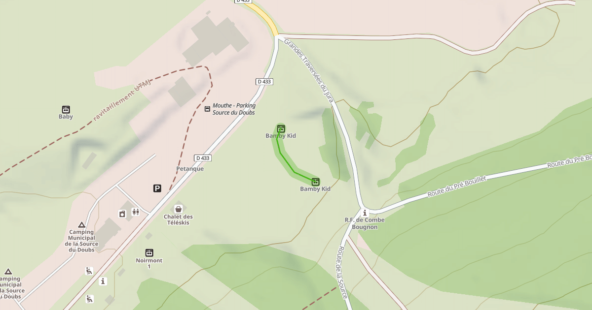 Map preview of Jardin d'enfants