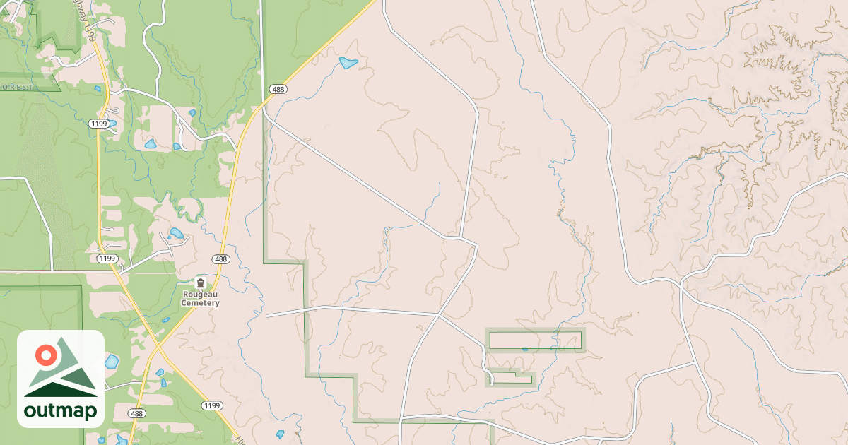 Map of TURNAGE