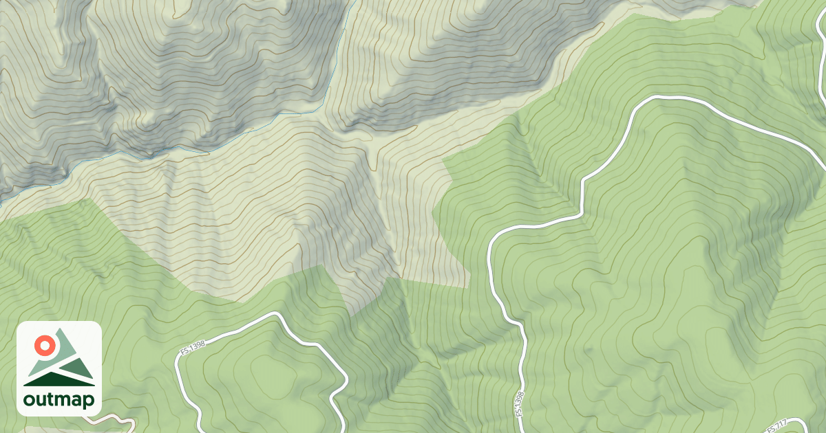 Map of (FDR) CAMERON CREEK