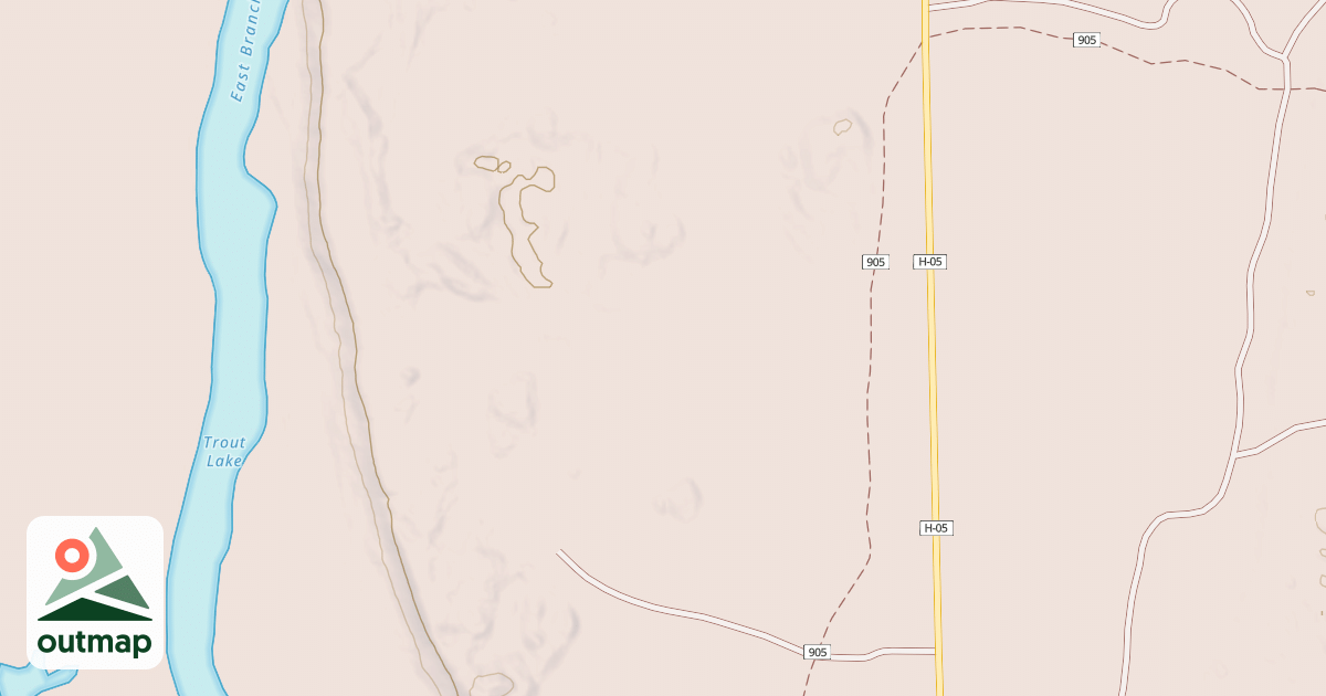Map of RR TRUCK TRAIL SPUR R