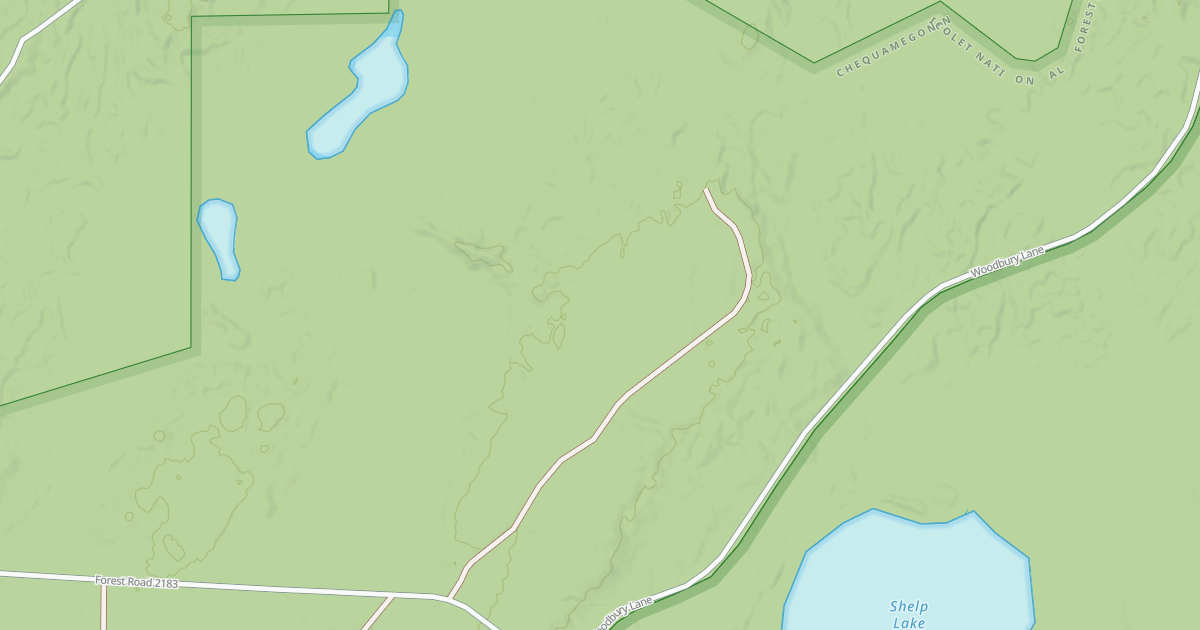 Map preview of FR 2183M