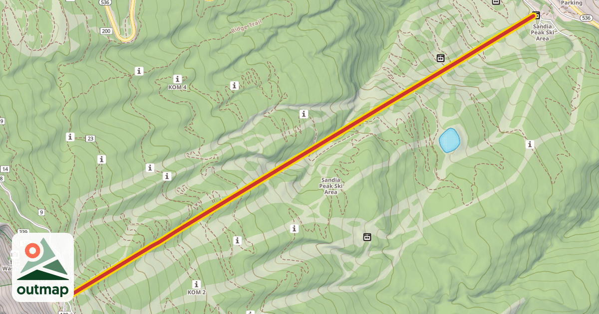 Map of Chairlift #3