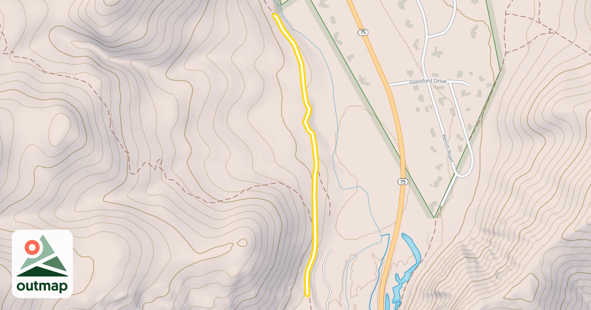 Map of Fox Creek Trail