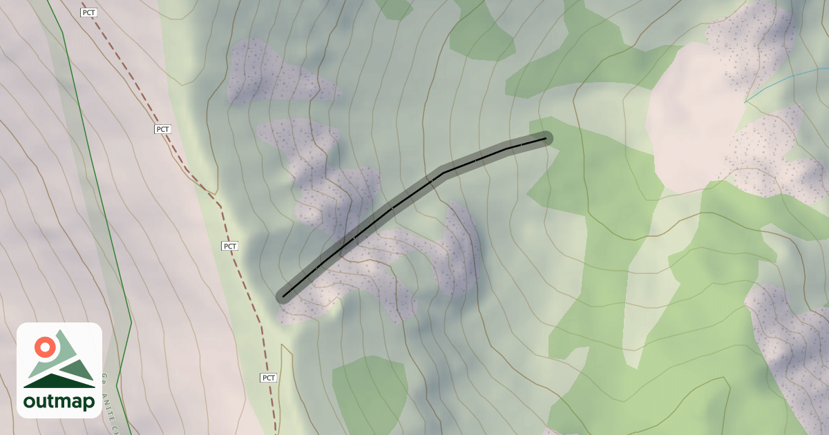 Map of Big Chute