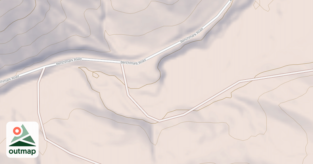 Map of DOUBLE FALLS - HALL
