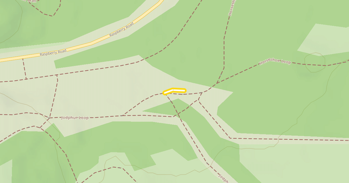 Map preview of Horseshoe Loop