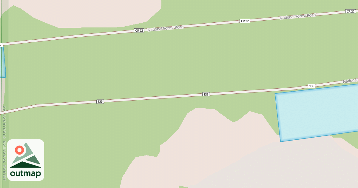 Map of USFS National Forest System Roads {6050E01D-A761-497C-8CFE-4BD7C2895454}