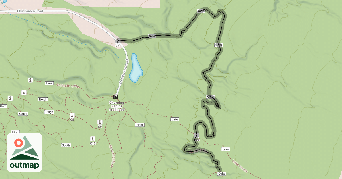 Map of Great Oaks