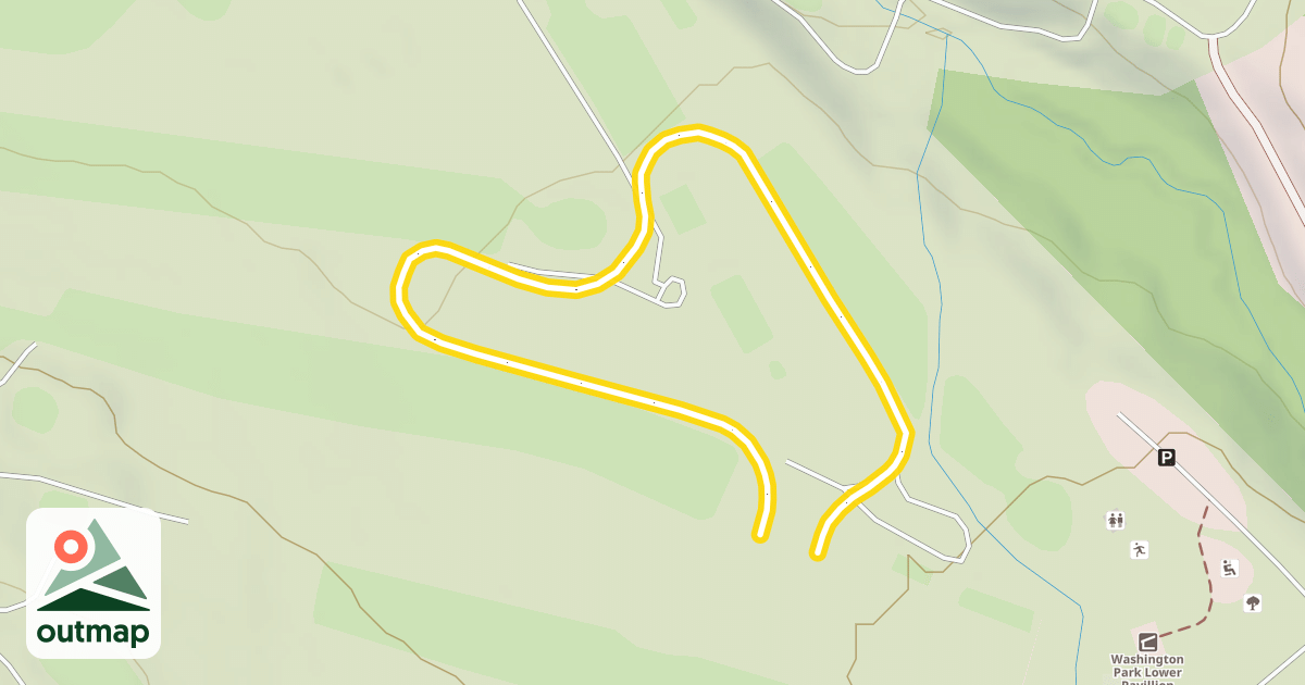 Map of Mitten Loop