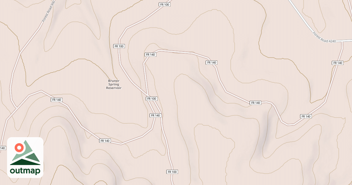Map of USFS Motor Vehicle Use Map Roads {54085900-5D48-4FFA-A62F-0F21390C553C}