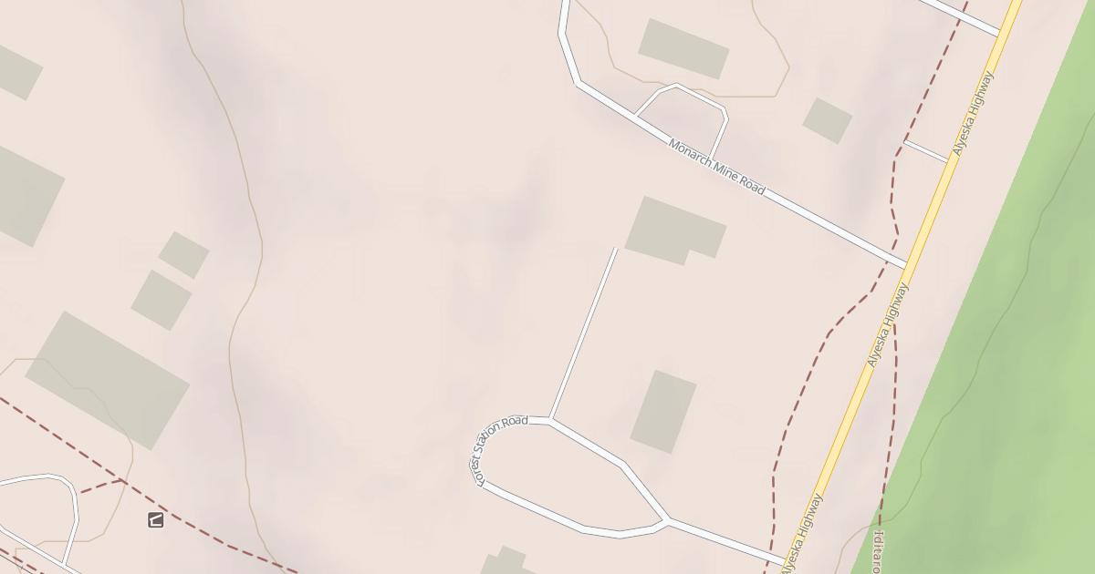 Map preview of GLACIER RANGER STA OVERFLOW PK