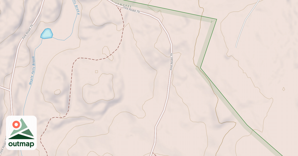 Map of Fire Road