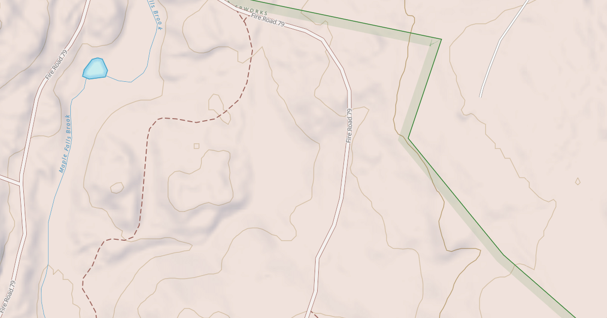 Map preview of Fire Road