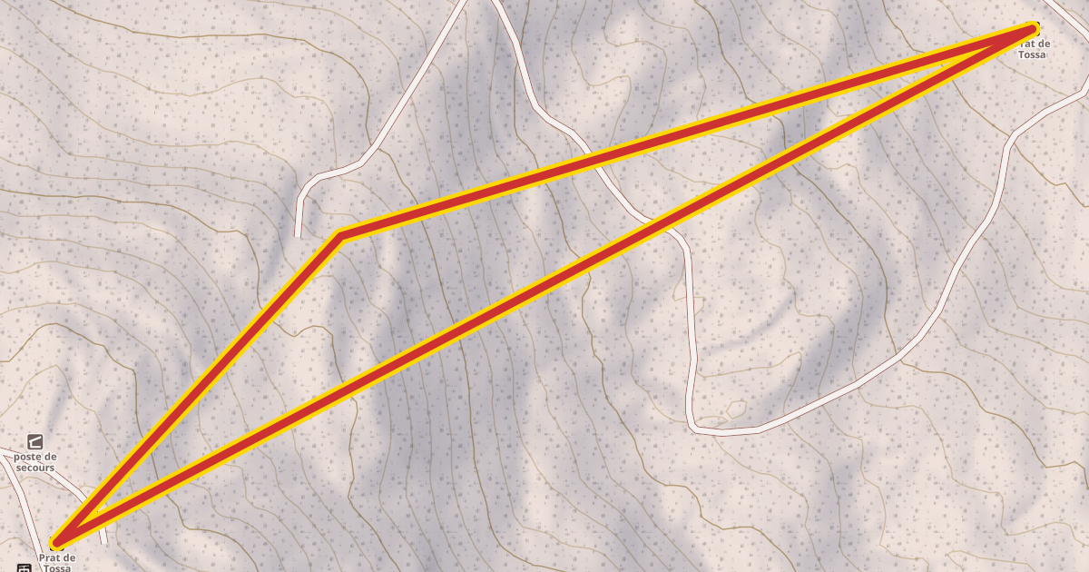 Map preview of Prat de Tossa