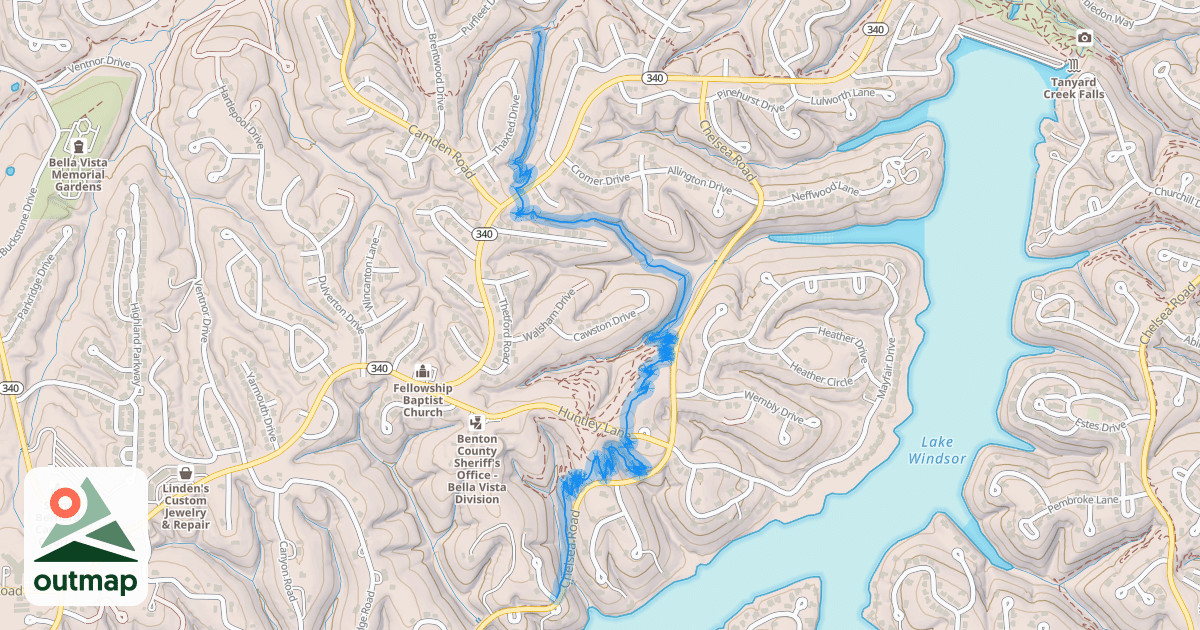 Map of Uphill Both Ways