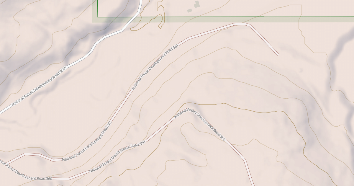 Map preview of USFS Motor Vehicle Use Map Roads {2178FD4E-378E-42F2-A103-392DC8F1243E}