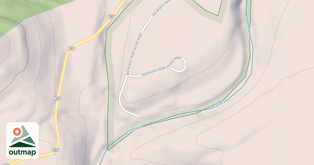 Map of BIG BRANCH PARKING