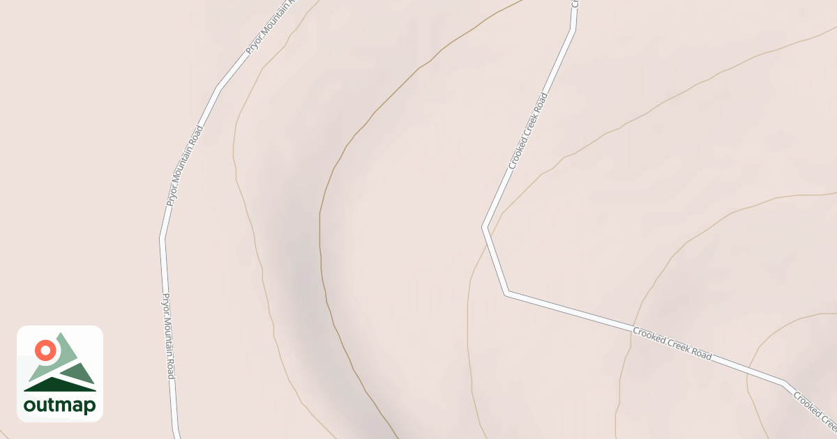 Map of DISPERSED CAMPSITE