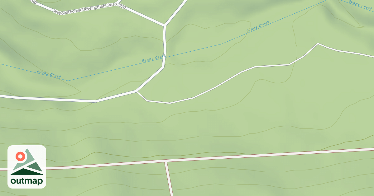 Map of Evans 1154.1