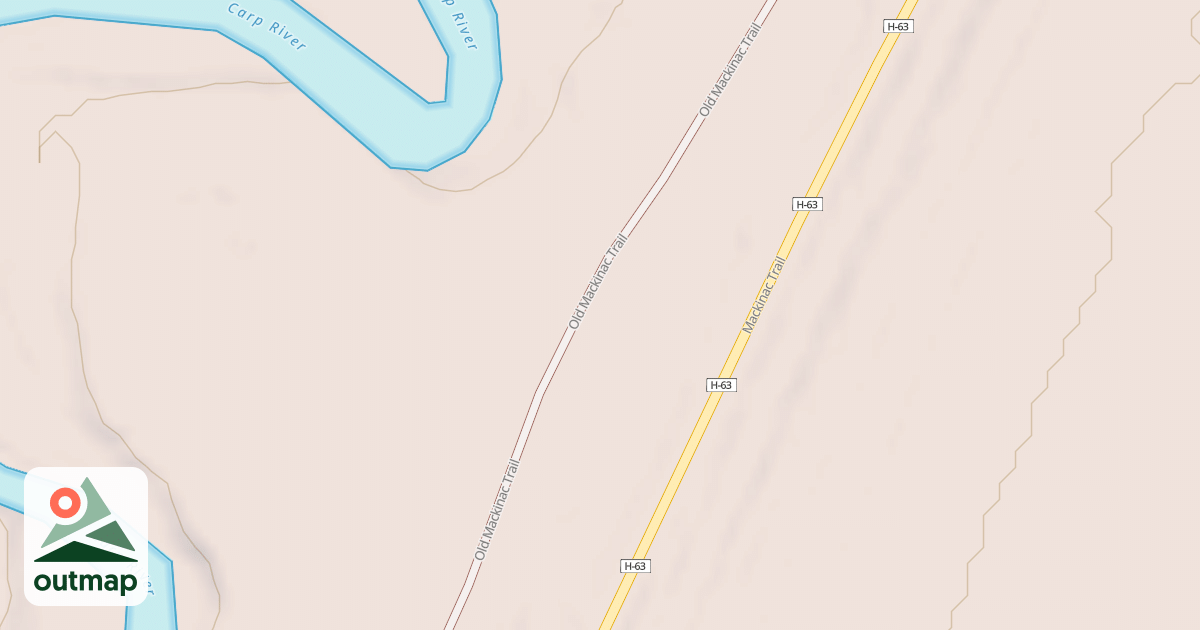 Map of SPUR I122A