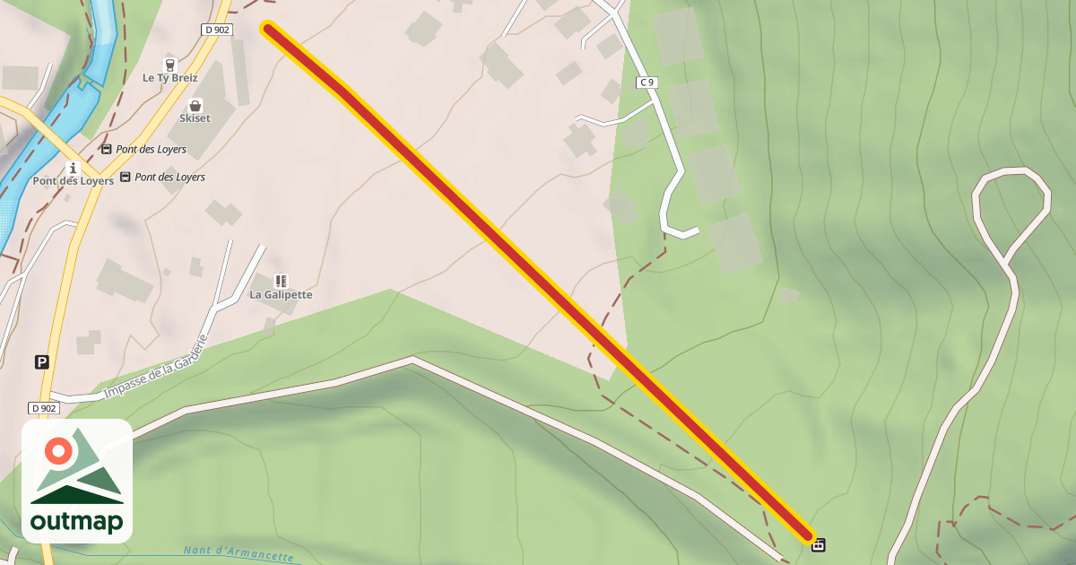 Map of Loyers