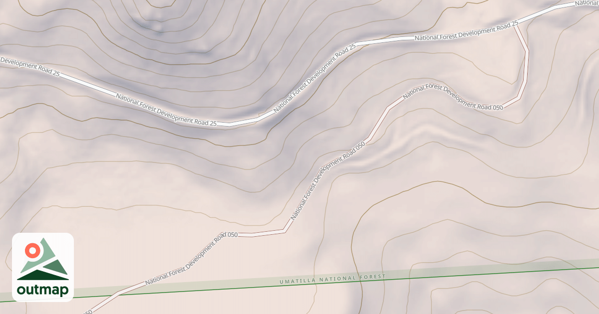 Map of USFS Motor Vehicle Use Map Roads {308A5CB5-59D3-4858-8F94-2927D55B773D}